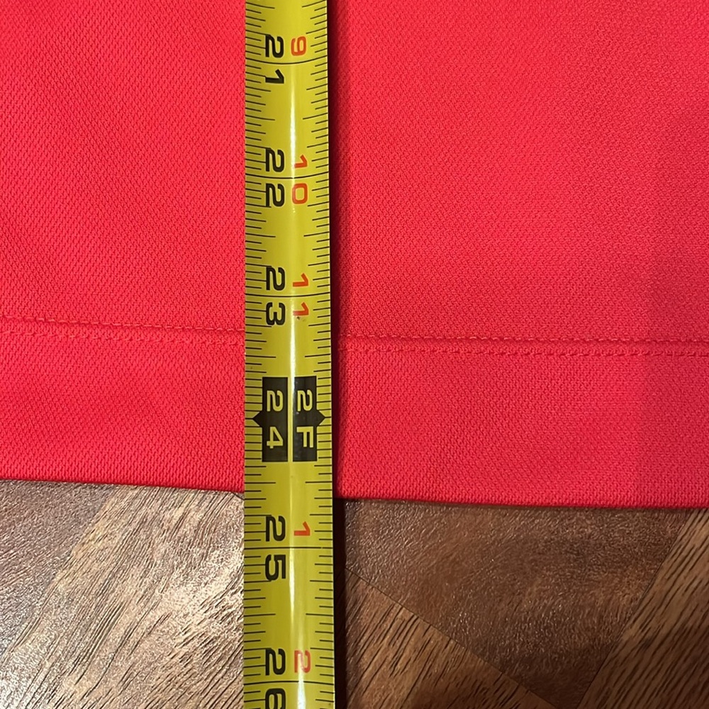 Like new orange Nike Golf Tour Performance long sleeve top - Picture 10 of 15